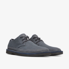 Camper Morrys Formal Shoes Dark Grey - Mens Singapore RCUOTK-417